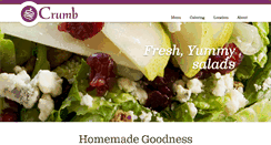 Desktop Screenshot of crumbgourmetdeli.com